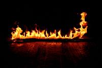 Flames of the Forest arrival flame trench.jpg